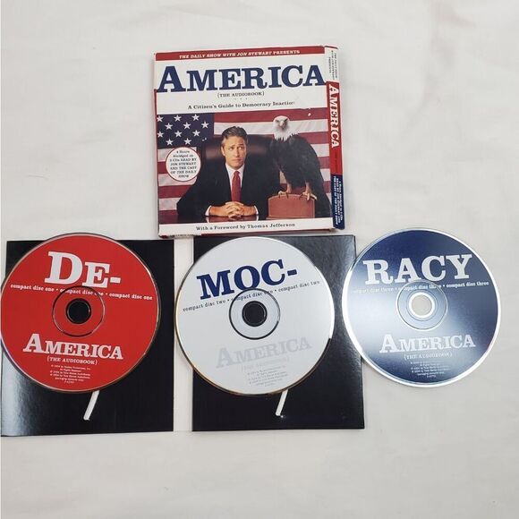 The Daily Show with Jon Stewart Presents America (The Audiobook): A Citizen's Gu - Picture 3 of 3
